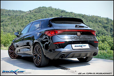 Leon 2.0 (245CV) 2021-- Posteriore con uscita diam. 100 X-RACE BLACK