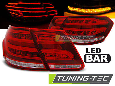 LED TAIL LIGHTS RED WHITE fits MERCEDES W212 E-KLASA 09-13 with bulb P21