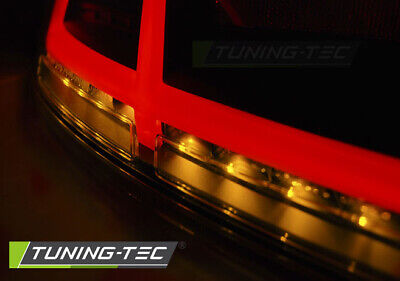 Coppia Fari Fanali Posteriori Tuning TT 04.06-02.14 Rosso/Bianco LED BAR