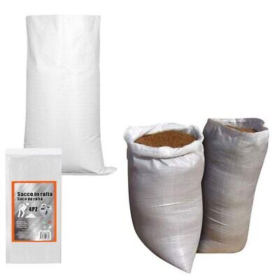 4pcs Sacchi in Rafia per Detriti 50x80cm <ul><li>La confezione contiene 4