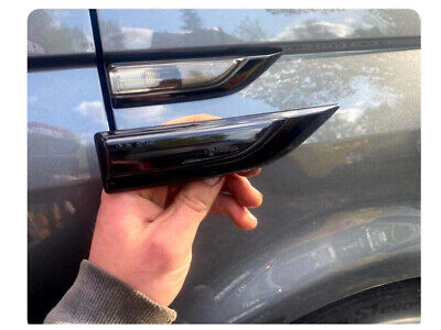 Kit Freccia Laterale a Led Side Marker Lente Fume Luce Arancione Dinamica Per