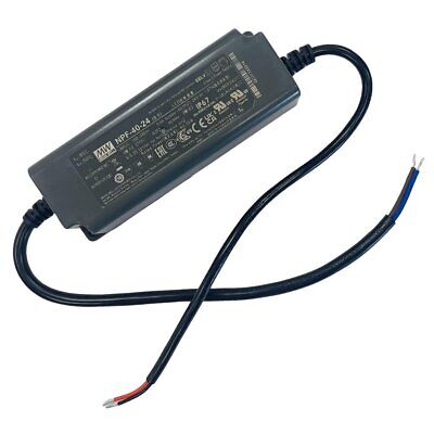 MeanWell NPF-40-24 Alimentatore Trasformatore IP67 40W 24V 1,67A Input 220V e