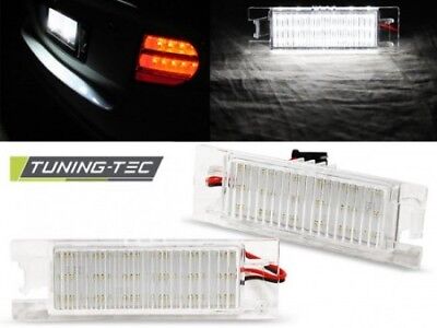 Coppia set plafoniere Luci Targa Tuning ZAFIRA B/ H/ CORSA D LED