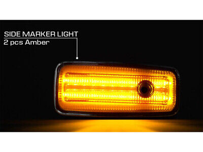 Kit Freccia Laterale a Led Side Marker Dinamica Lente Fume W463 G-CLASS 1986-20
