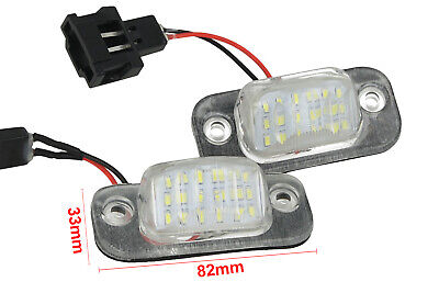 Kit Luci Targa Led Golf 3 Cabrio Polo 3 Variant Ibiza 6K 1993-1999 12V