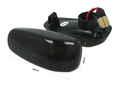 Kit Freccia Laterale a Led Side Marker Dinamica Lente Fume Benz W210