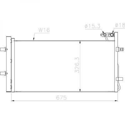 Condensatore clima Q3 1.4/2.0 TDI/2.0 TFSi 8U0 260 401 C