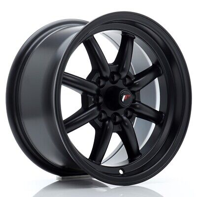 Cerchi JR JR19 15x8 ET20 4x100/114 nero opaco