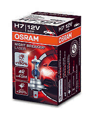 1 Lampada Lampadina Luce OSRAM NIGHT BREAKER [LASER] H7 (PX26d) 12V 55W SCATOLA