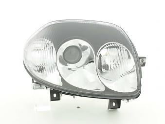 Coppia Fari Fanali Anteriori Tuning Clio B 98-01 nero