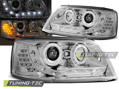 HEADLIGHTS DAYLIGHT CHROME fits T5 04.03-08.09