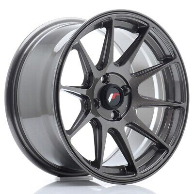 Cerchi JR JR11 16x8 ET25 4x100 Hyper Grigio