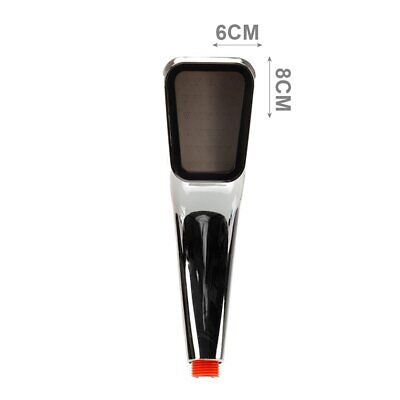 Cornetta Soffione Doccia Forma Rettangolare 6x8cm ad Alta Pressione Getto Fisso