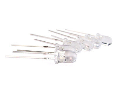 Confezione Da 500 PZ Led F5 Diametro 5mm Colore Blu Blue 465-475nm 30-32V Gambe