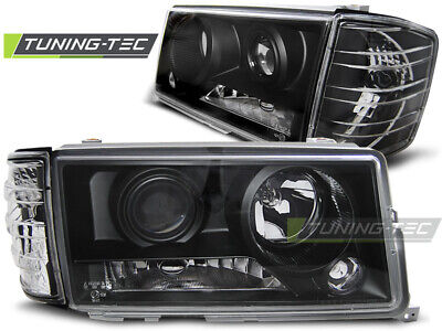HEADLIGHTS BLACK fits W201/190 12.82-05.93