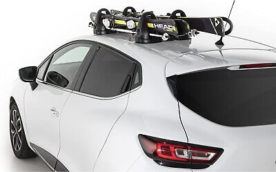 MENABO HIMALAYA Portasci magnetico per auto dal design aerodinamico 2 paia di