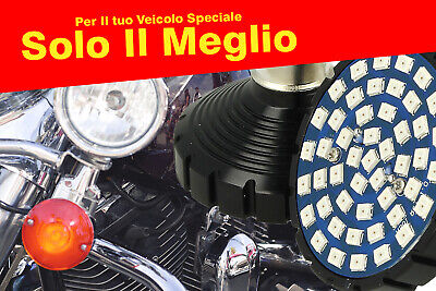 Lampada Led BA15S 1156 Rosso Red Per Moto Harley Davidson Canbus No Errore Luce