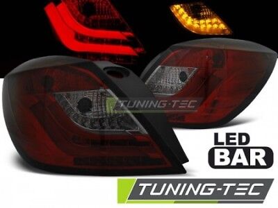 Faro Fanale Tuning H 03.04-09 3D GTC Fume' Rosso LED