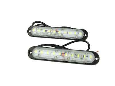 Luci Diurne Led DRLs Driving Light 12V 24V 10X1W IP68 Universale Per Auto