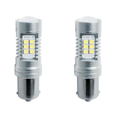 Ba15s canbus no polarity 21 led SMD 2385 2 pezzi 1156 monofilamento 430 lm