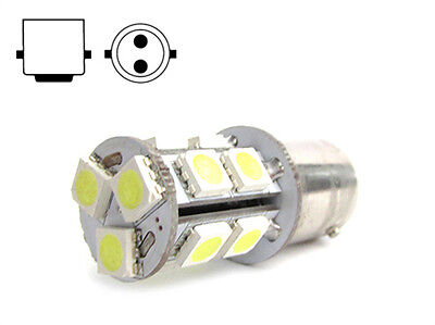Lampada Led Tubolare Miniaturizzata BA15D 220V 2W Bianco Freddo Per Segnalazione