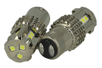 Lampada Led BAY15D 1157 P21/5W 12V 45W Bianco Super Potente Luci Diurne