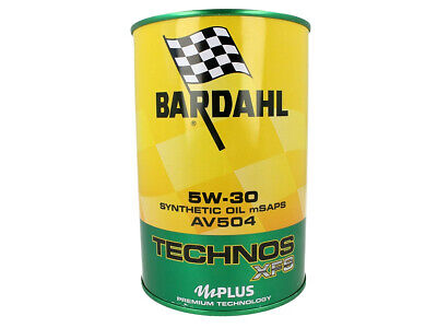 BARDAHL TECHNOS XFS AV504 5W30 Olio Motore Lubrificanti Auto 1 LT <p>