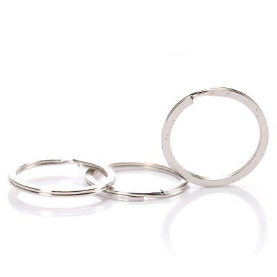 Kit 7 Pezzi Anelli Porta Chiavi in Metallo - Diametro 35mm <ul> <li>