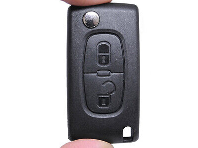 Guscio Chiave Telecomando 2 Tasti Con Lama VA2 Batteria In Custodia Senza