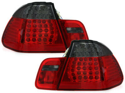Fanali posteriori a LED adatti per Serie 3 E46 Limousine 4D (09.2001-03.200