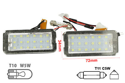 Kit Luci Targa Led 500 500C 51800482 Bianco Canbus No Errore 12V Resistenz
