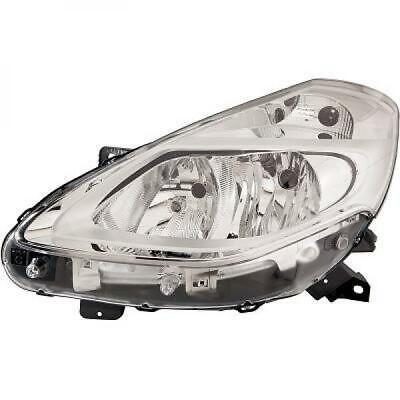 Faro anteriore sx CLIO 09-12 cromato TYC H7/H7 motor reg el 7701072004