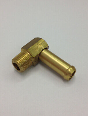 MALPASSI BECCUCCIO TUBO METALLICO RACCORDO 1/8 NPT MM 8 A 90 Gradi