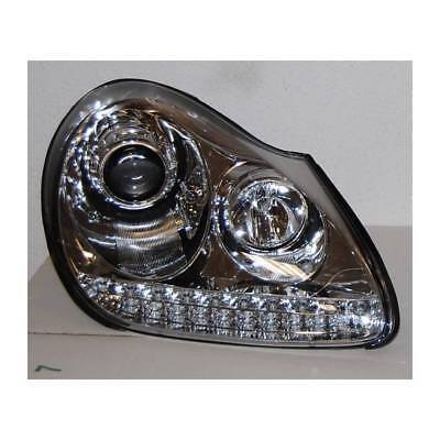 Coppia Fari Fanali Anteriori TUNING CAYENNE 03-07 DRL LED D1S/H1 (9PA)