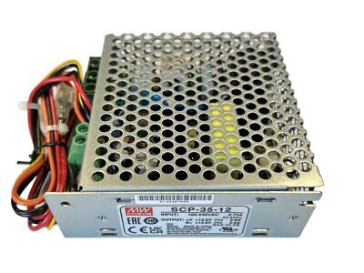 MeanWell SCP-35-12 Alimentatore 35W 12V 2,6A IP20 Input 220V 110V <ul><li>Il è