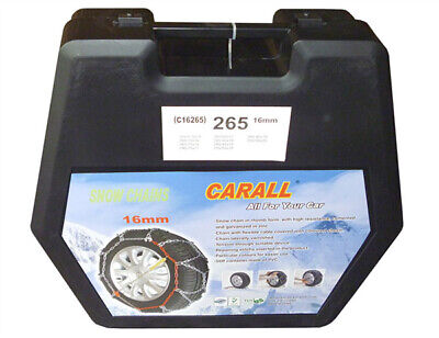 Catene Da Neve A Rombo 16mm Per SUV 4X4 Furgone Camper Gruppo 240 CARALL <p