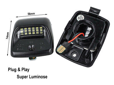 Kit Luci Targa Led Tacoma 2005-2015 Tundra 2000-2013 Canbus Bianco 6000K