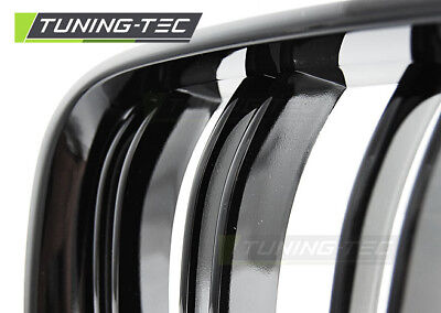 Coppia Griglie Calandra anteriore Tuning F10 F11 2010 > M5 LOOK Nero Lucido