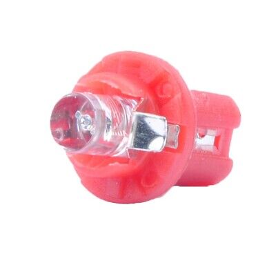 LOTTO DI 10 PEZZI Diodo LED L048 B8.5d piatto rosso