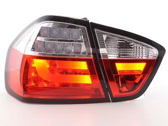 Coppia Fari Fanali Posteriori Tuning LED serie 3 E90 Limo 05-08 rosso/chiaro