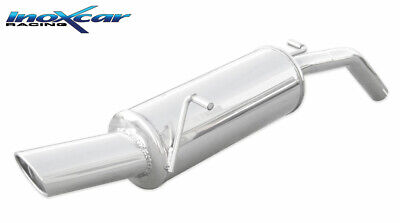 207 1.4 16V 90cv) 2006-- Posteriore con uscita singola ovale 120x80 mm