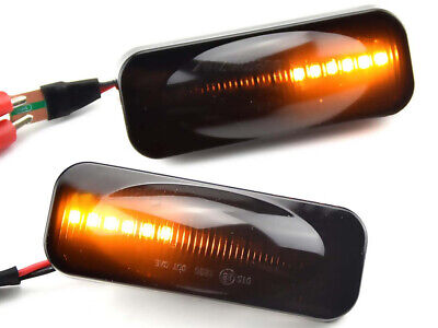 Kit Freccia Laterale a Led Side Marker Dinamica Lente Fume Omega B