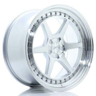 Cerchi JR JR43 19x9,5 ET15-35 5H BLANK Silver con superficie lavorata