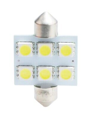 Blister 2x LED L052 C5W 36mm 6xSMD5050 bianco
