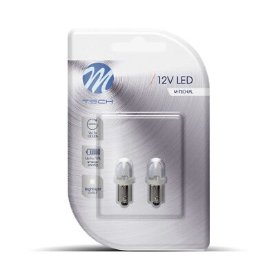 Lampada Led Blister 2x LED L011 Ba9s bianco caldo