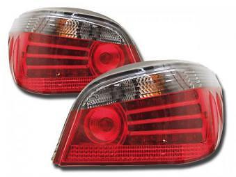 Coppia Fari Fanali Posteriori Tuning LED serie 5 (E60) 03- nero fume