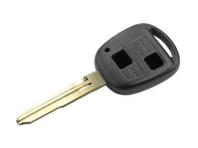 Guscio Chiave Telecomando 2 Posti Tasti Vuoti Con Lama TOY41 Batteria Su