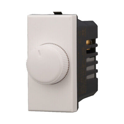 ETTROIT Regolatore Dimmer A Manopola 220V 100-1000W Colore Bianco Compatibile