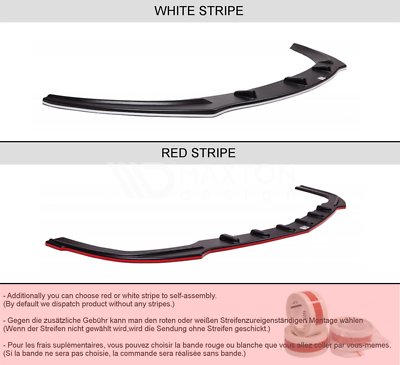 Fiesta MK7 13-16 Spoiler Sottoparaurti Anteriore + LUCIDO/SATINATO/CARBON