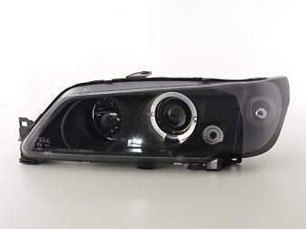 Coppia Fari Fanali Anteriori Tuning 306 93-96 nero